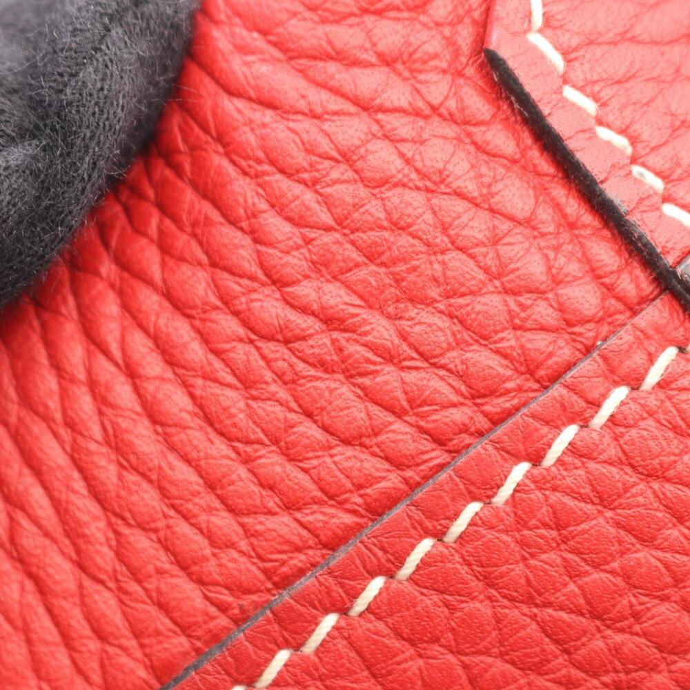 Hermes Double Sens 45 Rouge Casaque Reversible Tote Bag Handbag, Taurillon Cl... - Picture 5 of 11